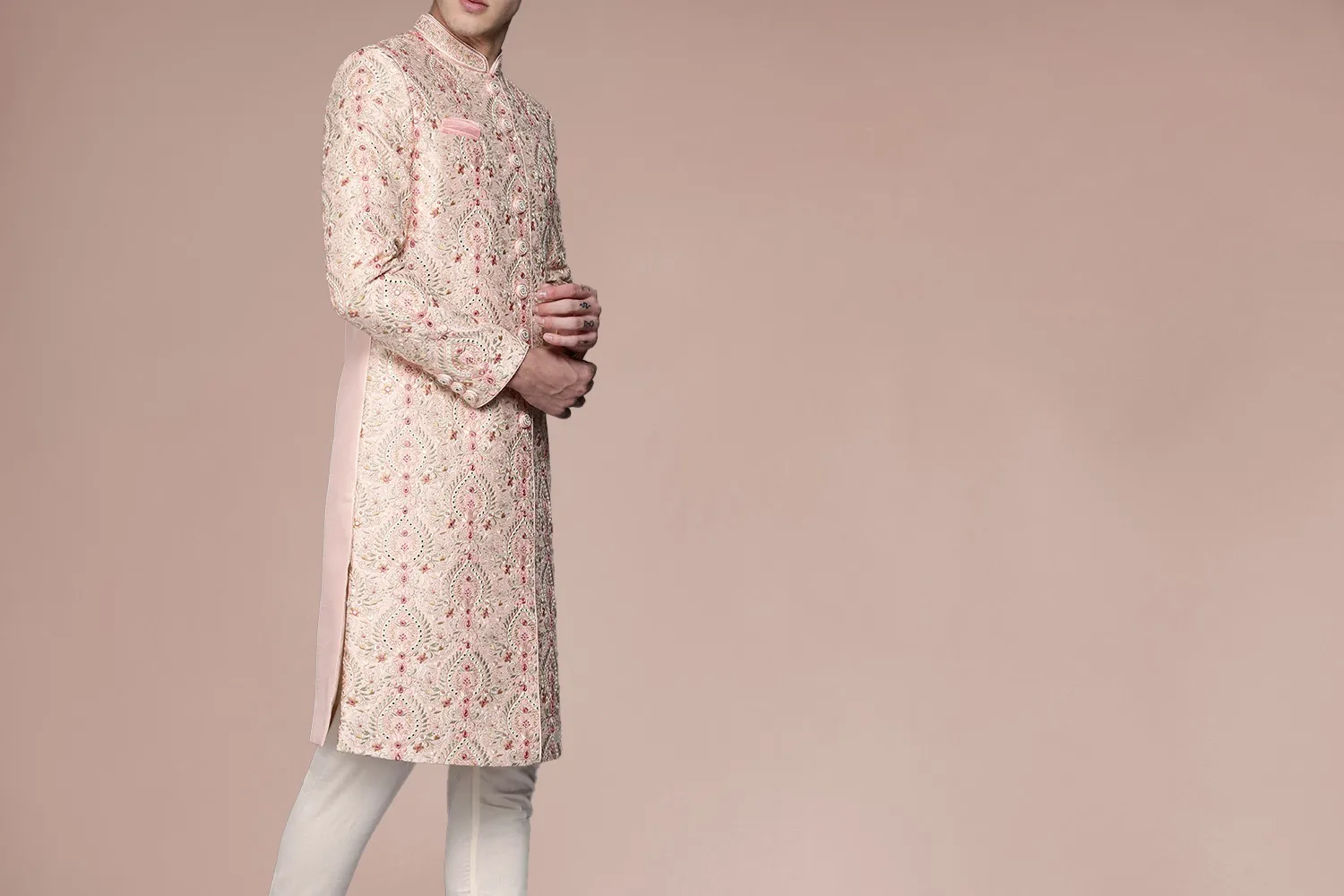 Embroidery Sherwani